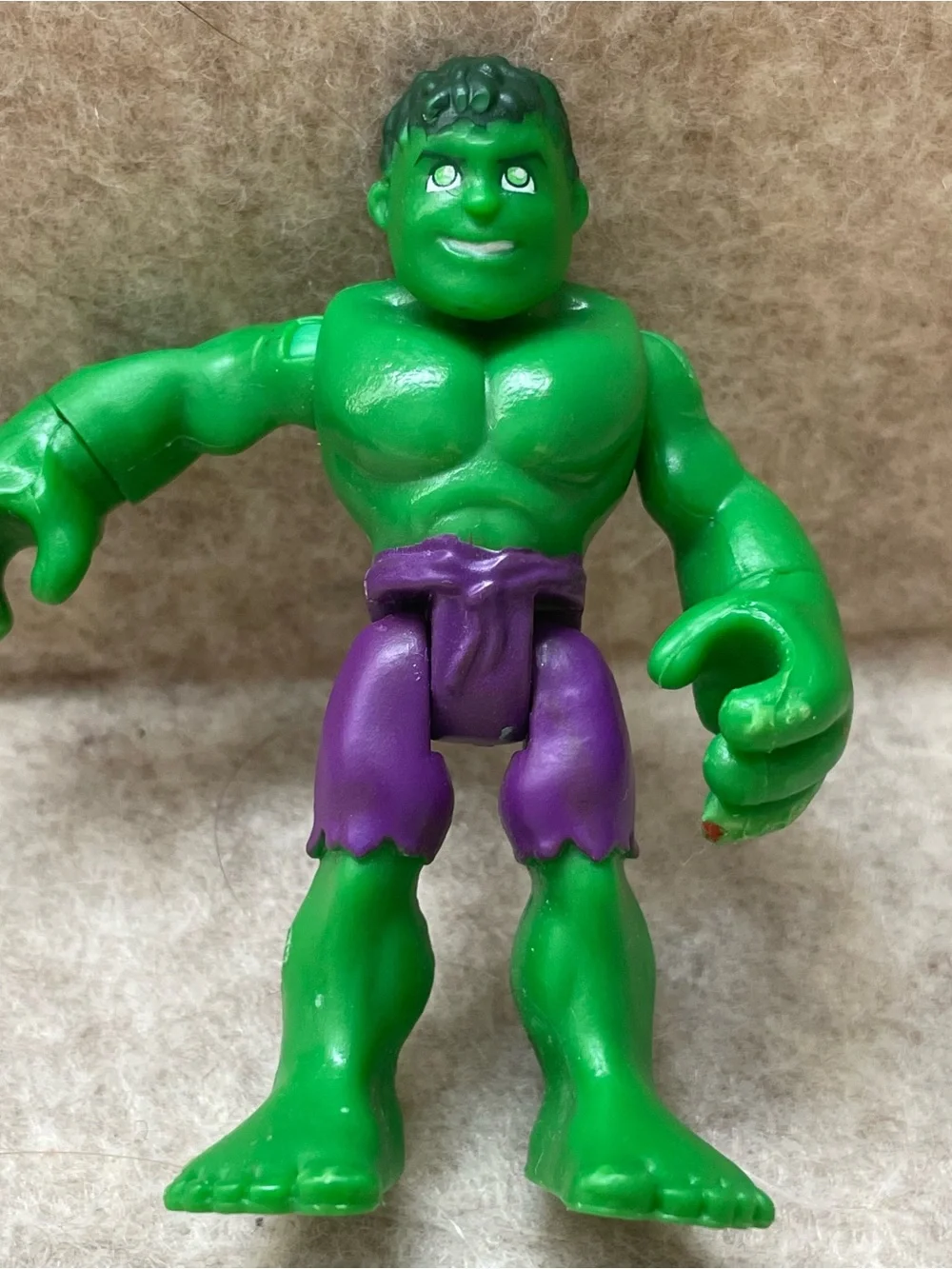 Imaginext Marvel Wolverine and Hulk figures. 2.5”